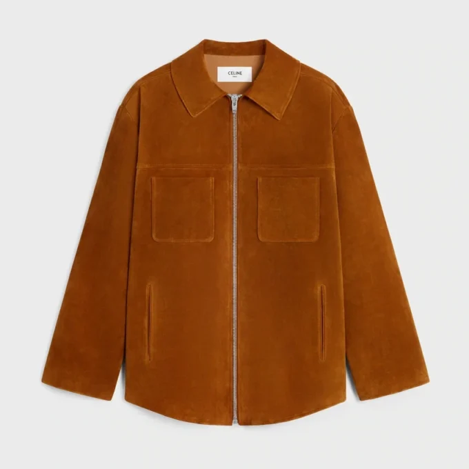 Overshirt in Suede
