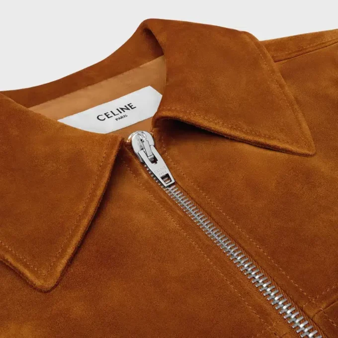 Overshirt in Suede