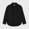 Overshirt in Wool Flannel