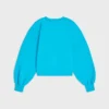 Oversized Crewneck Sweater in Cotton Fleece