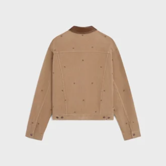 Oversized Trucker Jacket in Corduroy