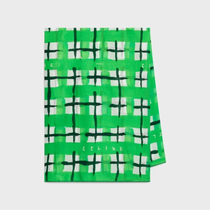 Pareo Sarong in Tartan Cotton