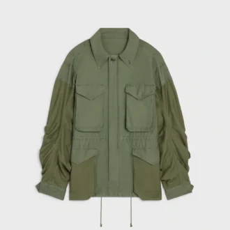 Parka in Cotton Satin