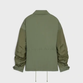 Parka in Cotton Satin