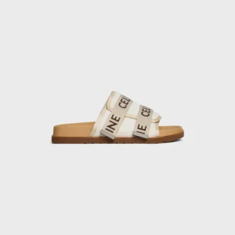 Pitea Sandal in Canvas with « Celine » Jacquard