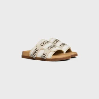 Pitea Sandal in Canvas with « Celine » Jacquard