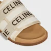 Pitea Sandal in Canvas with « Celine » Jacquard