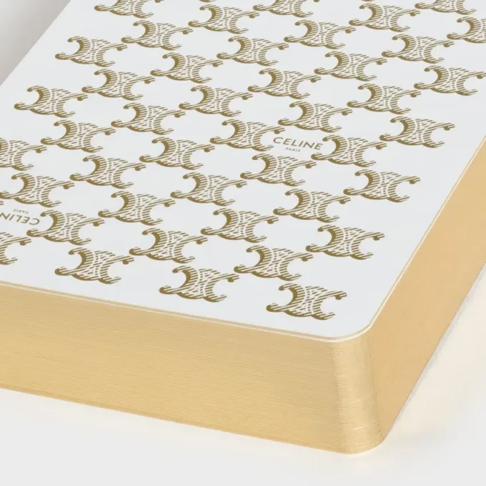 Playing Cards Case in Triomphe Canvas and Lambskin