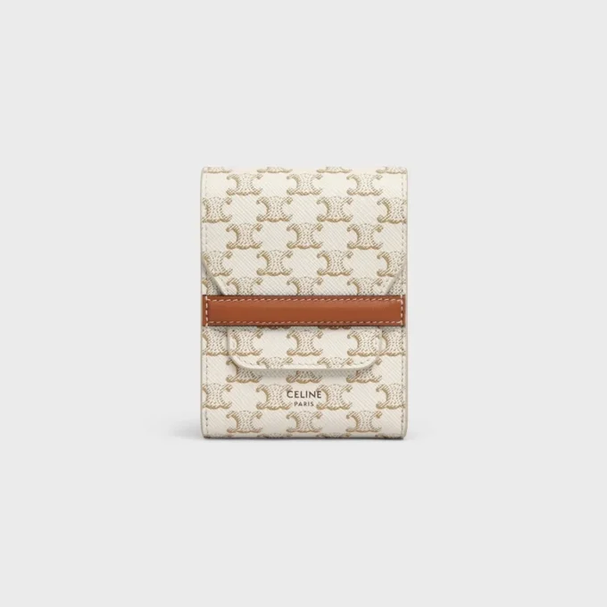 Playing Cards Case in Triomphe Canvas and Lambskin