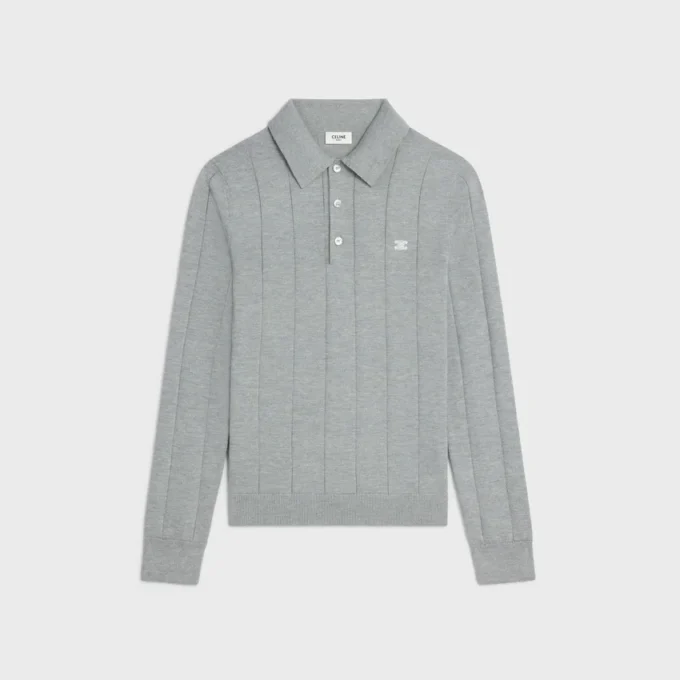 Polo in Fine Silk and Cotton