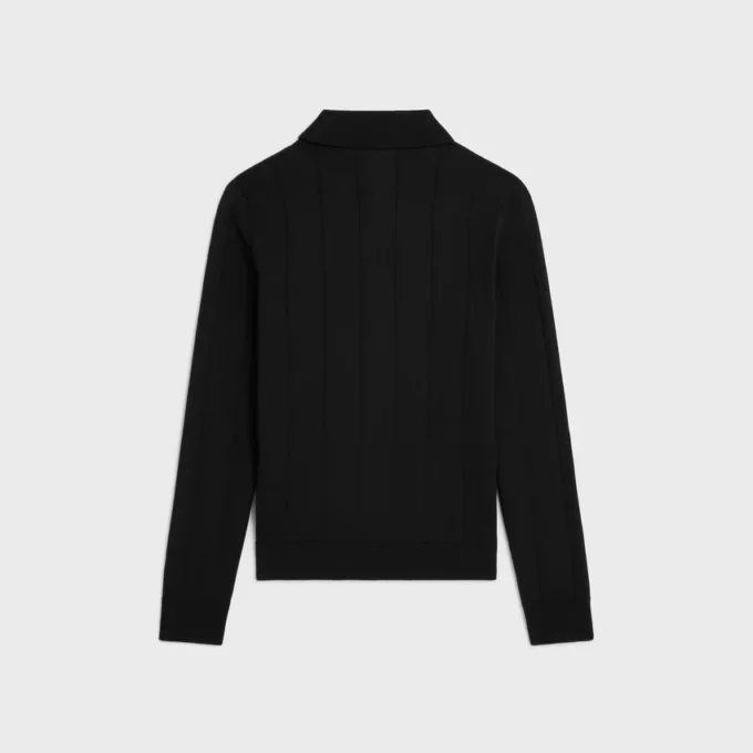 Polo in Fine Silk and Cotton