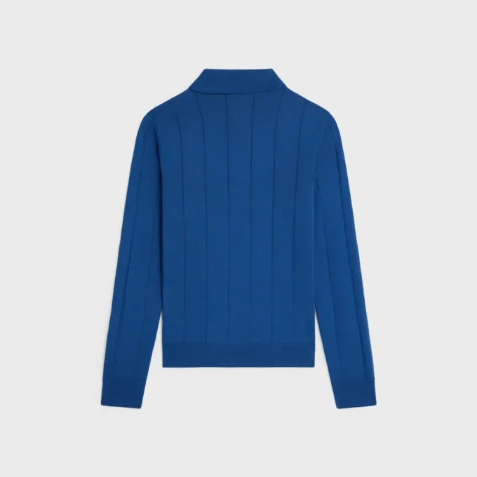 Polo in Fine Silk and Cotton