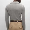 Polo in Fine Silk and Cotton
