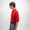 Polo Shirt in Pique Cotton Jersey