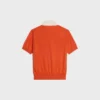 Polo Sweater in Fine Cashmere Silk Polo Sweater in Fine Cashmere Silk