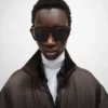 Puffer Jacket in Light Nylon