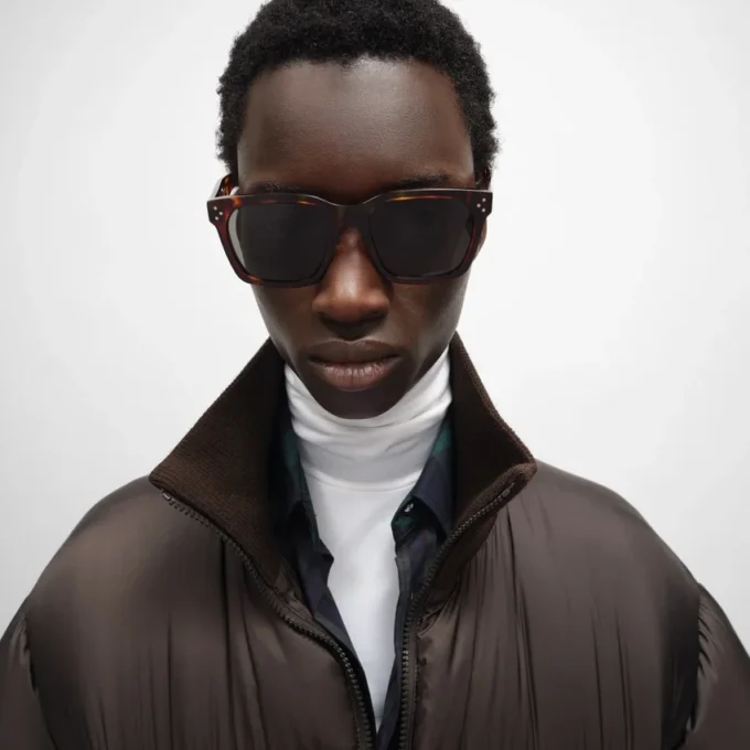 Puffer Jacket in Light Nylon