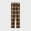 Pyjama Trousers  in Checked Wool