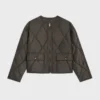 Quilted Jacket in Light Nylon
