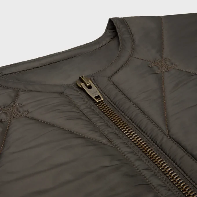 Quilted Jacket in Light Nylon