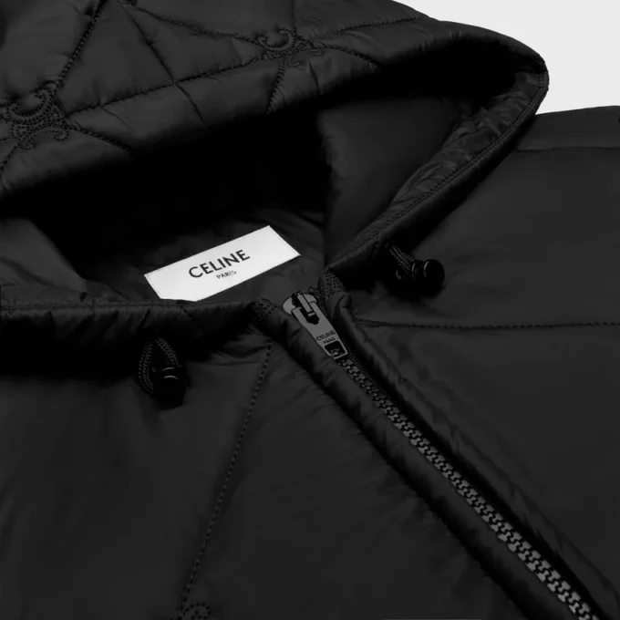 Quilted Jacket in Light Nylon