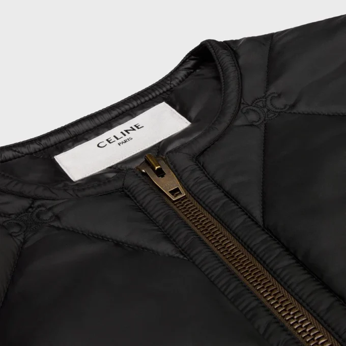 Quilted Jacket in Light Nylon