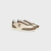 Racer Sneaker in Nylon, Suede Calfskin and Calfskin