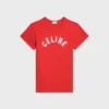 Regular T-Shirt in Ribbed Cotton Jersey