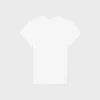 Regular T-Shirt in Ribbed Cotton Jersey