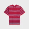Regular T-Shirt in Striped Cotton Jersey