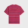 Regular T-Shirt in Striped Cotton Jersey