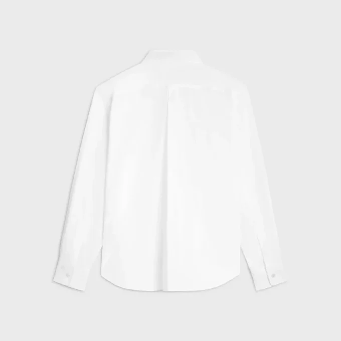 Relaxed Shirt in Cotton Poplin Relaxed Shirt in Cotton Poplin
