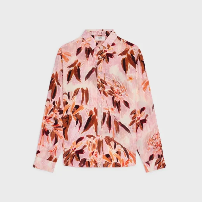 Relaxed Shirt in Crepe De Chine Relaxed Shirt in Crepe De Chine
