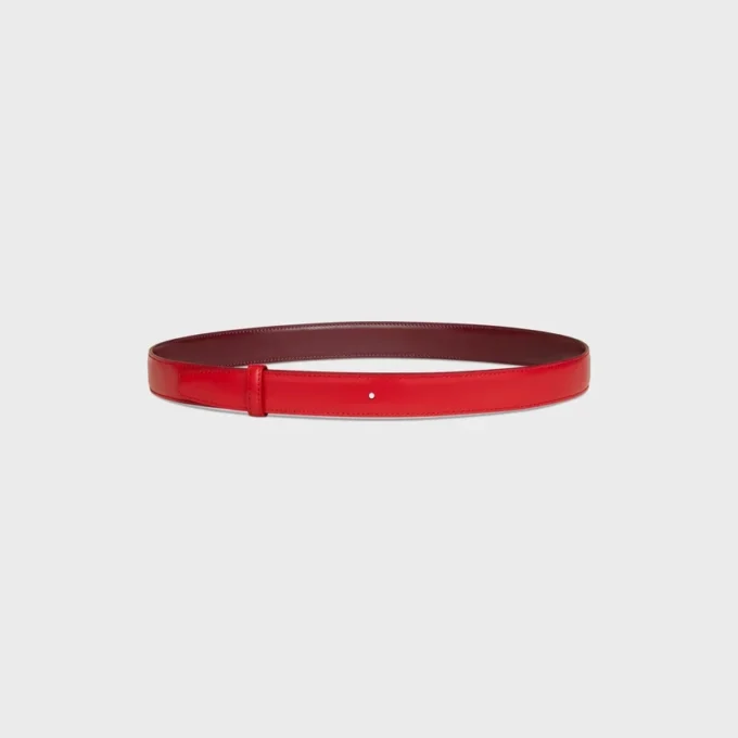 Reversible Strap 25Mm in Taurillon