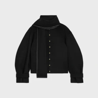 Scarf Jacket in Wool Cloth Scarf Jacket in Wool Cloth