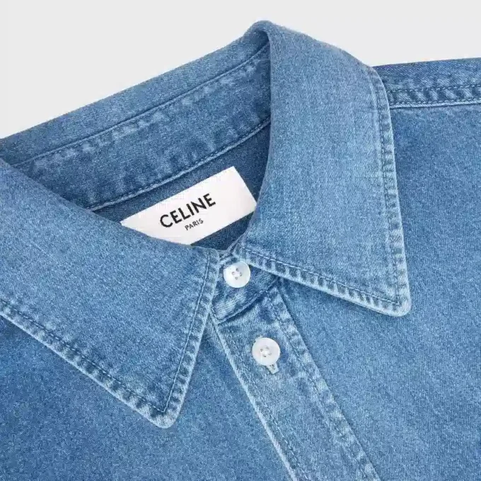 Shirt in Cotton Denim