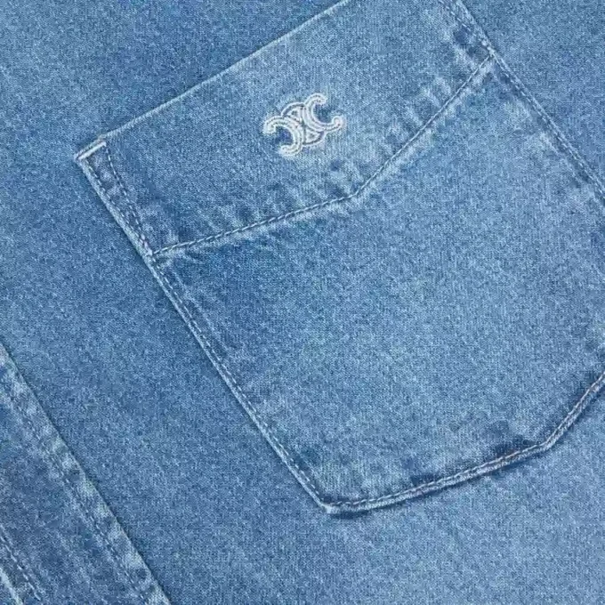Shirt in Cotton Denim