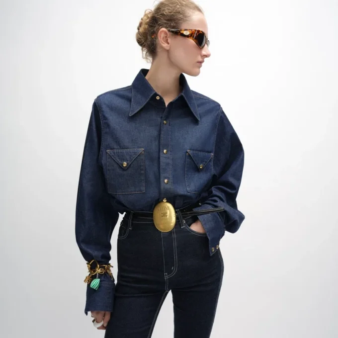 Shirt in Denim