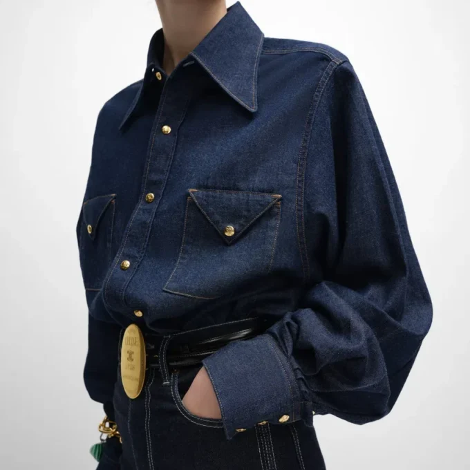 Shirt in Denim