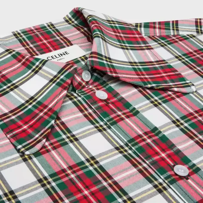 Shirt in Tartan Cotton