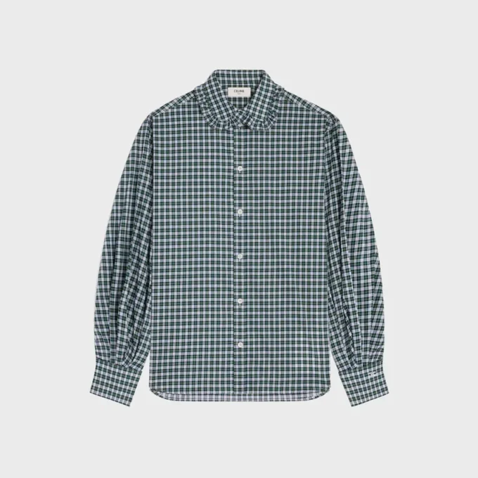 Shirt in Tartan Cotton Cloth