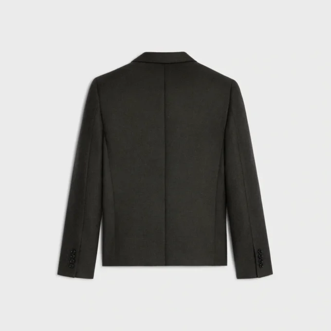 Short Jacket in Cashmere Flannel Short Jacket in Cashmere Flannel