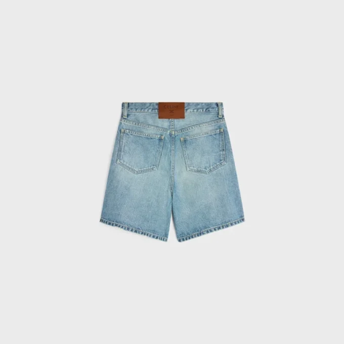 Shorts 001 in Cotton Denim