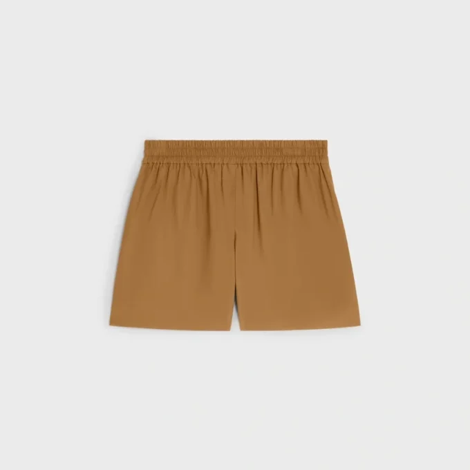 Shorts in Cotton and Linen Cloth