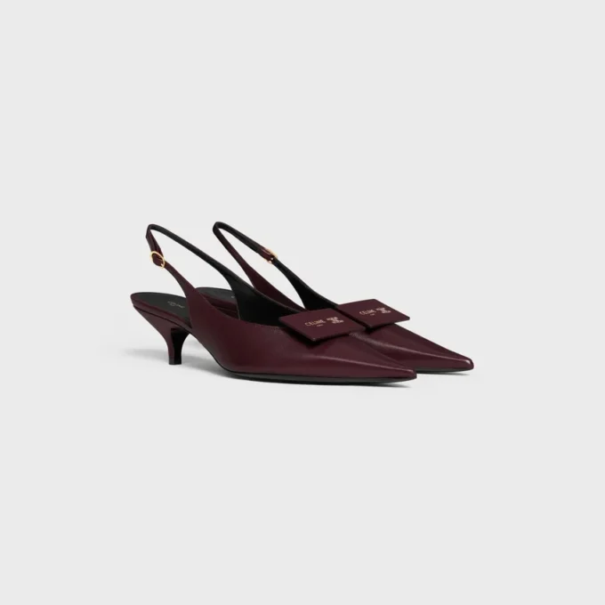 Signature Slingback in Lambskin Signature Slingback in Lambskin