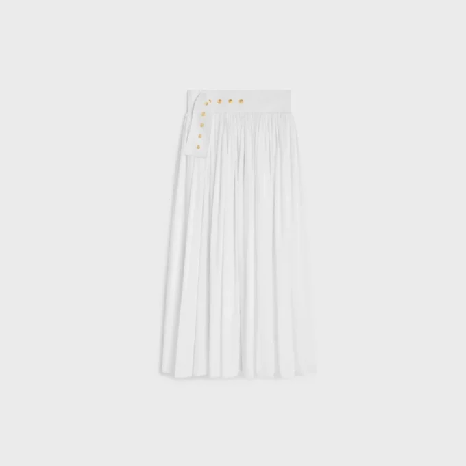 Skirt in Cotton Poplin Skirt in Cotton Poplin
