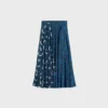 Skirt in Silk Twill