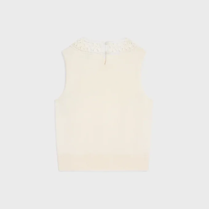Sleeveless Top in Wool Sleeveless Top in Wool