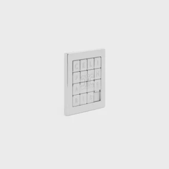 Sliding Puzzle in Steel