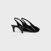 Slingback Alma in Patent Calfskin